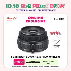Fujifilm GF 50mm F3.5 R LM WR Lens
