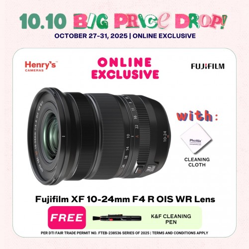 Fujifilm XF 10-24mm F4 R OIS WR Lens