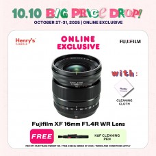 Fujifilm XF 16mm F1.4R WR Lens