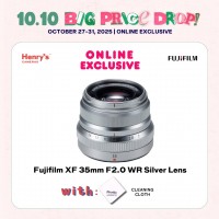 Fujifilm XF 35mm F2.0 WR Silver Lens