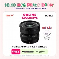 Fujifilm XF 8mm F3.5 R WR Lens