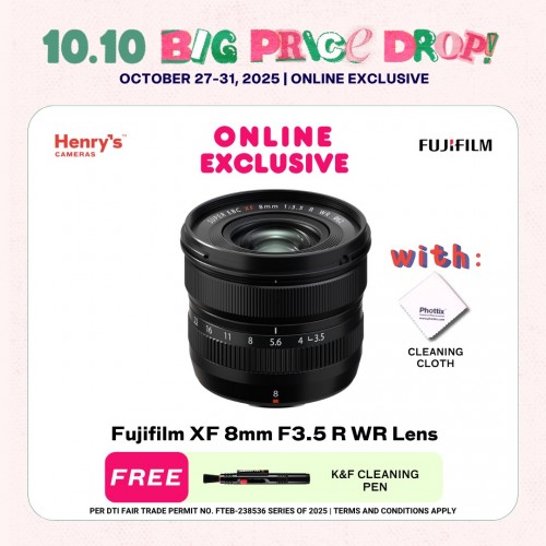 Fujifilm XF 8mm F3.5 R WR Lens