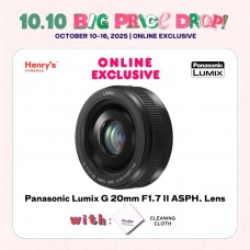 Panasonic Lumix G 20mm F1.7 II ASPH. Lens