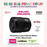 Panasonic Lumix S Series 35mm F1.8 L-Mount Lens