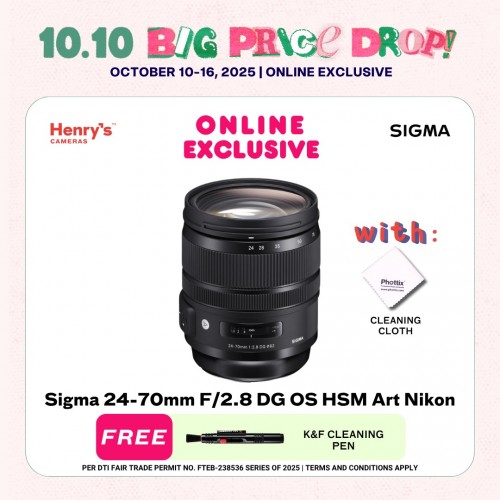 Sigma 24-70mm F/2.8 DG OS HSM Art Nikon