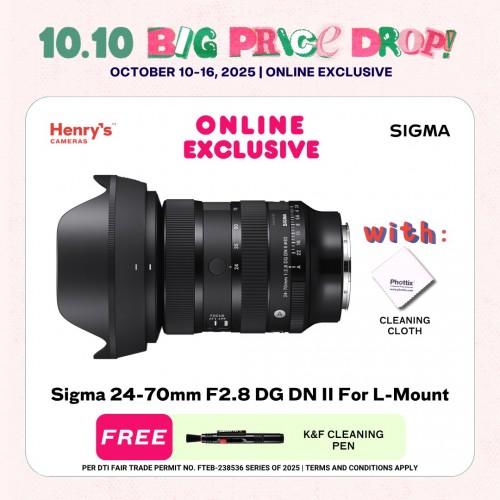 Sigma 24-70mm F2.8 DG DN II For L-Mount
