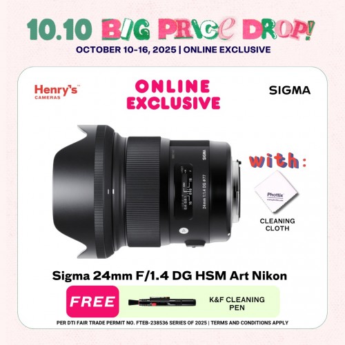 Sigma 24mm F/1.4 DG HSM Art Nikon