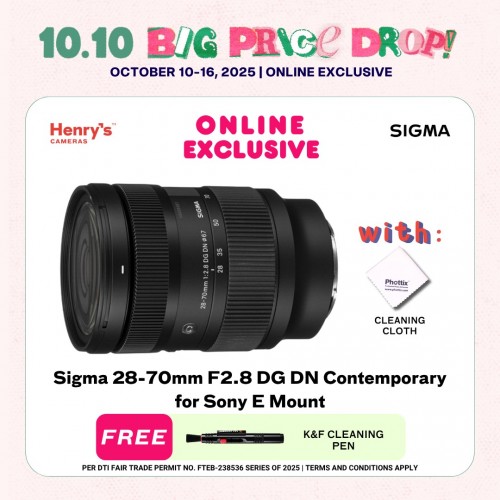 Sigma 28-70mm F2.8 DG DN Contemporary for Sony E Mount
