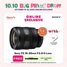 Sony FE 16-25MM F2.8 G Lens
