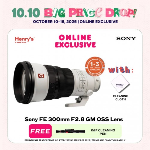 Sony FE 300mm F2.8 GM OSS Lens [PreOrder]