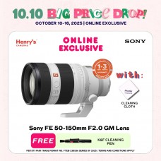 Sony FE 50-150mm F2.0 GM Lens