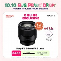 Sony FE 85mm F1.8 Lens
