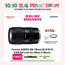 Tamron A063Z 28-75mm f2.8 Di III VXD G2 Lens for Nikon Z Mount
