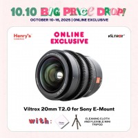Viltrox 20mm T2.0 for Sony E-Mount
