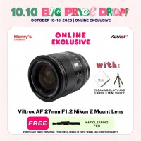 Viltrox AF 27mm F1.2 Nikon Z Mount Lens