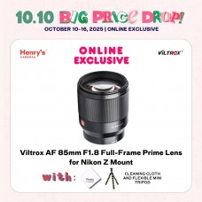 Viltrox AF 85mm F1.8 Full-Frame Prime Lens for Nikon Z Mount