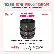 Viltrox MF S 23mm T1.5 Cine Lens Micro 4/3 Mount