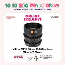 Viltrox MF S 56mm T1.5 Cine Lens Micro 4/3 Mount