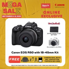 Canon EOS R50 with 18-45mm Kit