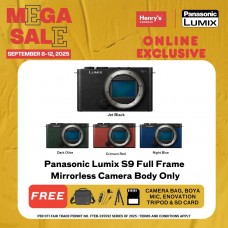 Panasonic Lumix S9 Full Frame Mirrorless Camera Body Only