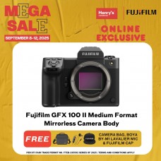 Fujifilm GFX 100 II Medium Format Mirrorless Camera Body [Pre-Order]