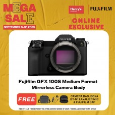 Fujifilm GFX 100S Medium Format Mirrorless Camera Body
