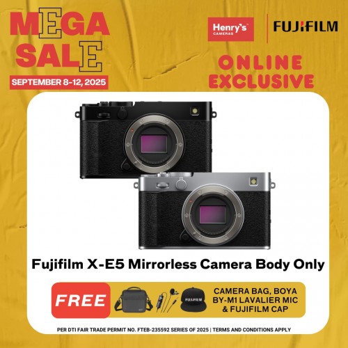 Fujifilm X-E5 Mirrorless Camera Body Only