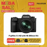 Fujifilm X-H2 with 16-80mm Kit