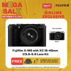 Fujifilm X-M5 with XC 15-45mm f/3.5-5.6 Lens Kit