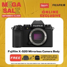 Fujifilm X-S20 Mirrorless Camera Body