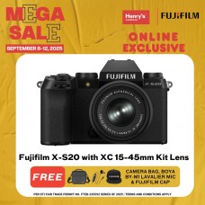 Fujifilm X-S20 with XC 15-45mm Kit Lens Mirrorless Camera 