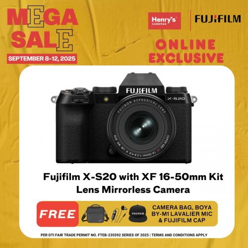 Fujifilm X-S20 with XF 16-50mm Kit Lens Mirrorless Camera 
