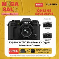 Fujifilm X-T50 15-45mm Kit Digital Mirrorless Camera