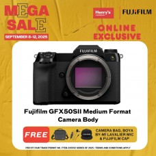 Fujifilm GFX50SII Medium Format Camera Body