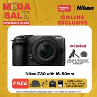 Nikon Z30 Mirrorless Camera with 16-50mm