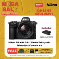 Nikon Z8 with 24-120mm F4 Hybrid Mirrorless Camera Kit 