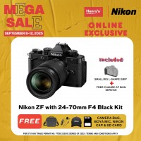 Nikon ZF with 24-70mm F4 Black Kit