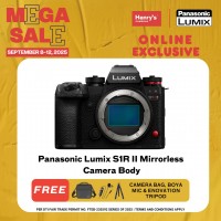 Panasonic Lumix S1R II Mirrorless Camera Body