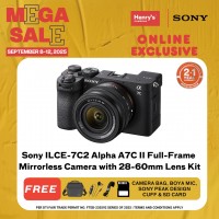 Sony ILCE-7C2 Alpha A7C II Full-Frame Mirrorless Camera with 28-60mm Lens Kit