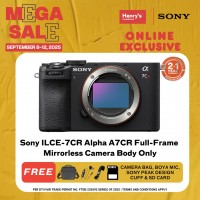Sony ILCE-7CR Alpha A7CR Full-Frame Mirrorless Camera Body Only
