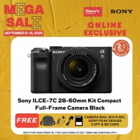 Sony ILCE-7C A7C 28-60mm Kit Compact Full-Frame Camera Black