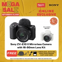 Sony ZV-E10 II Mirrorless Camera with 16-50mm Lens Kit