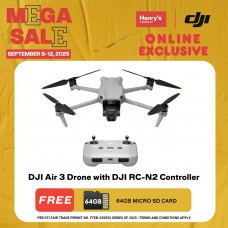 DJI Air 3 Drone with DJI RC-N2 Controller