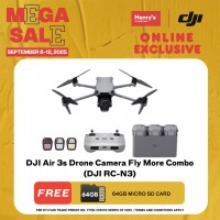 DJI Air 3s Drone Camera Fly More Combo (DJI RC-N3)