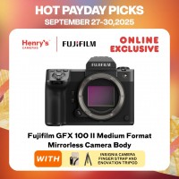 Fujifilm GFX 100 II Medium Format Mirrorless Camera Body [Pre-Order]