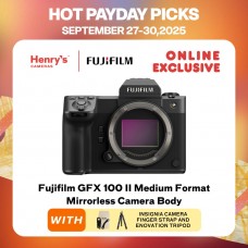 Fujifilm GFX 100 II Medium Format Mirrorless Camera Body [Pre-Order]