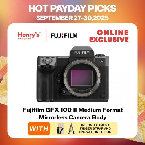 Fujifilm GFX 100 II Medium Format Mirrorless Camera Body [Pre-Order]