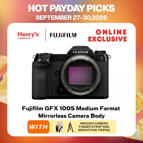 Fujifilm GFX 100S Medium Format Mirrorless Camera Body