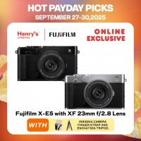 Fujifilm X-E5 with XF 23mm f/2.8 Lens