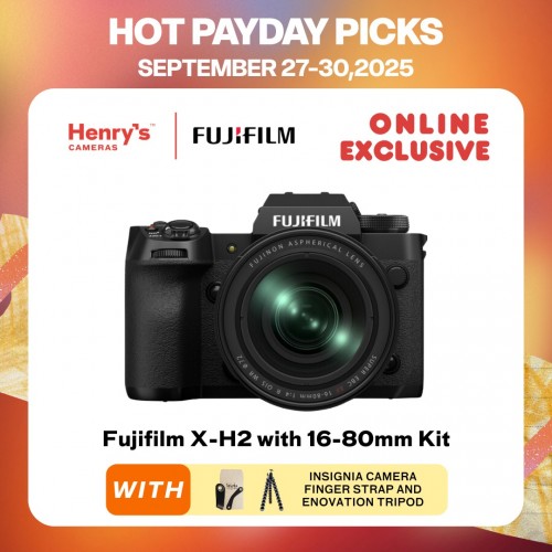 Fujifilm X-H2 with 16-80mm Kit